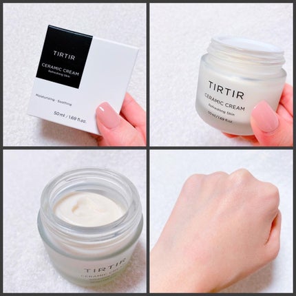 TIRTIR(ティルティル) セラミッククリームのクチコミ「TIRTIRの「14日間で仕上がる陶器肌」❄️
セラミッククリームって聞いたことありますか?.....」(3枚目)