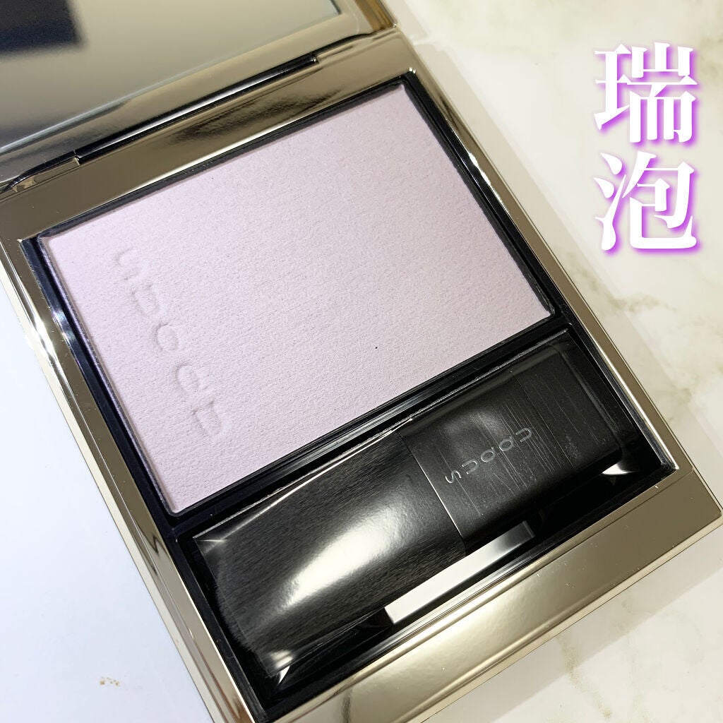 メルティング パウダー ブラッシュ/SUQQU/パウダーチークを使ったクチコミ(1枚目)