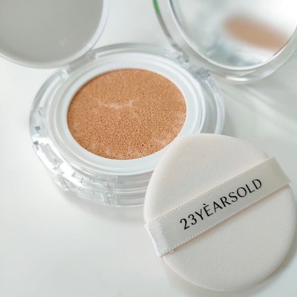 ハートリーフシーンカバークッション/23years old/クッションファンデーションを使ったクチコミ(3枚目)