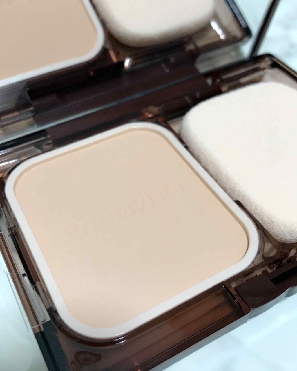 くずれにくい きれいな素肌質感パウダーファンデーション/プリマヴィスタ/パウダーファンデーションを使ったクチコミ(2枚目)