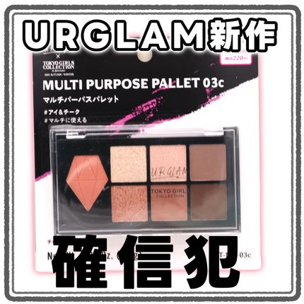 UGT マルチパーパスアイパレット/U R GLAM/アイシャドウパレットを使ったクチコミ(1枚目)