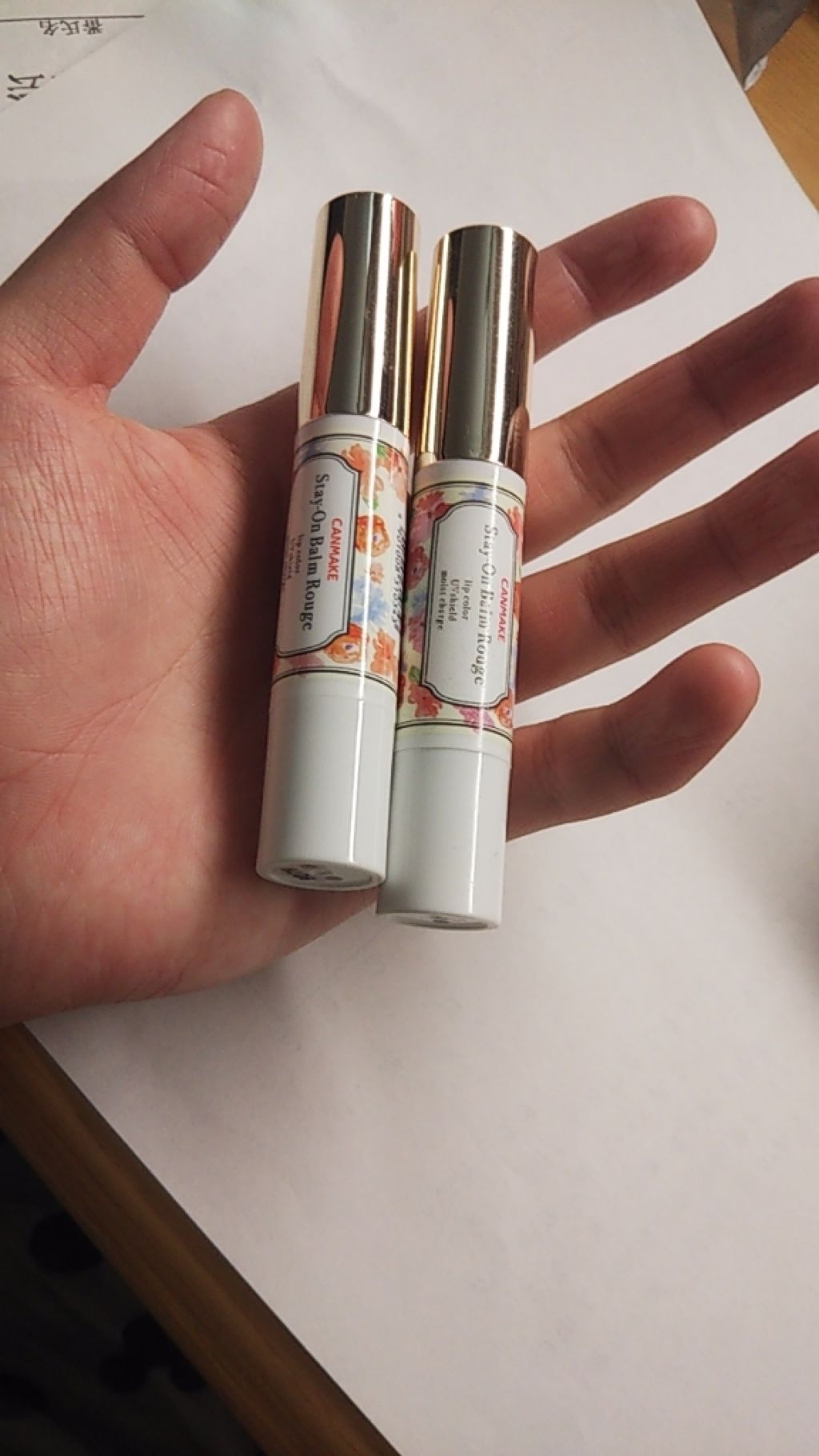 ステイオンバームルージュ/キャンメイク/口紅を使ったクチコミ（2枚目）