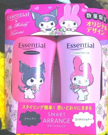 スマートアレンジ シャンプー&コンディショナー My Melody & Kuromi/エッセンシャル/シャンプー・コンディショナーを使ったクチコミ(1枚目)