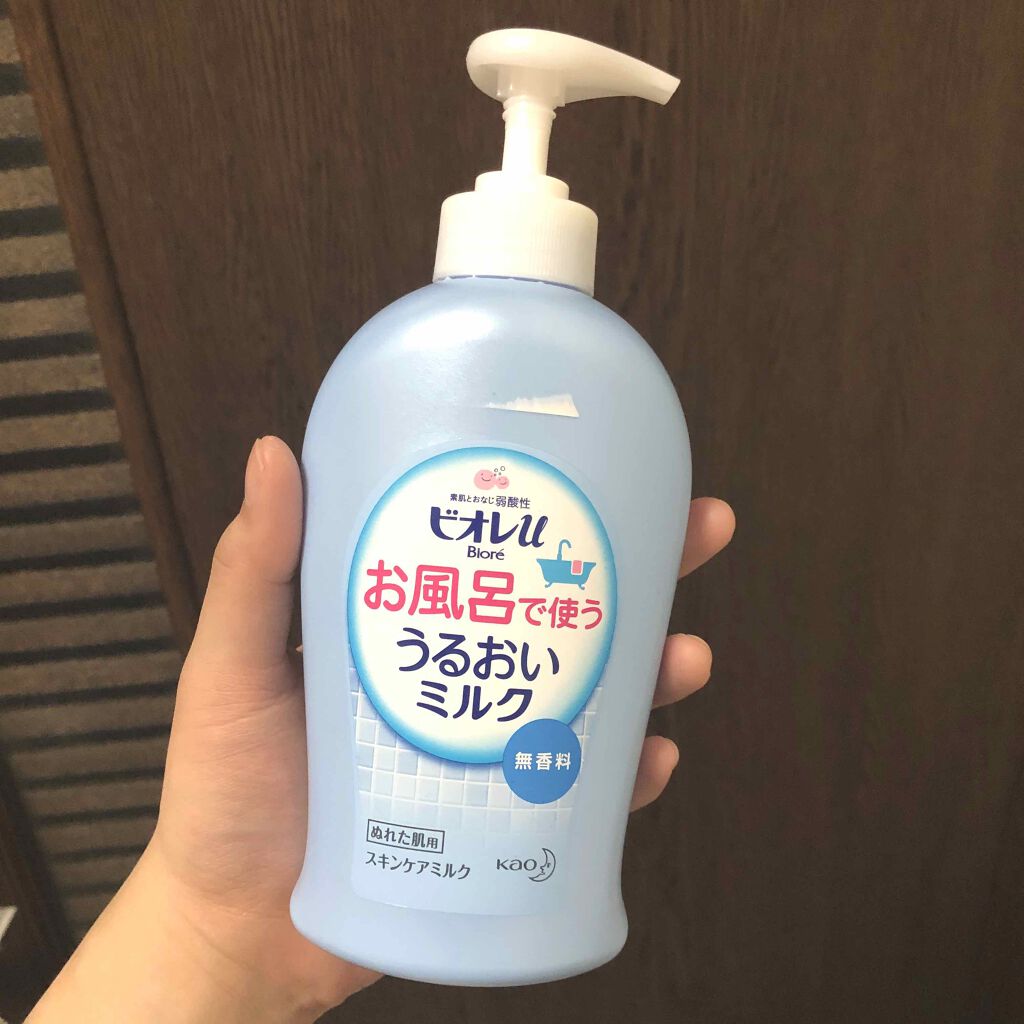 お風呂で使う うるおいミルク 無香料/ビオレu/ボディミルクを使ったクチコミ（1枚目）