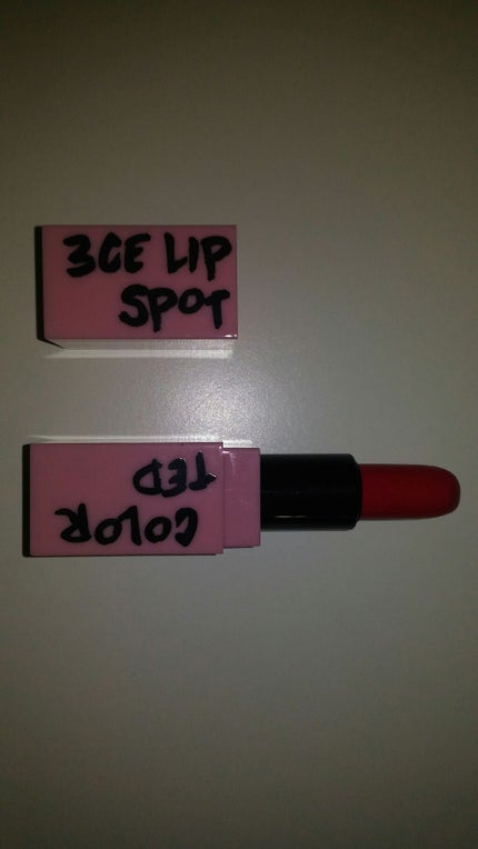 PINK RUMOUR DANGEROUS MATTE LIP COLOR/3CE/口紅を使ったクチコミ(3枚目)