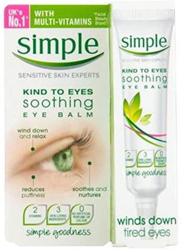 Simple Kind To Eyes Soothing Eye Balm Simple