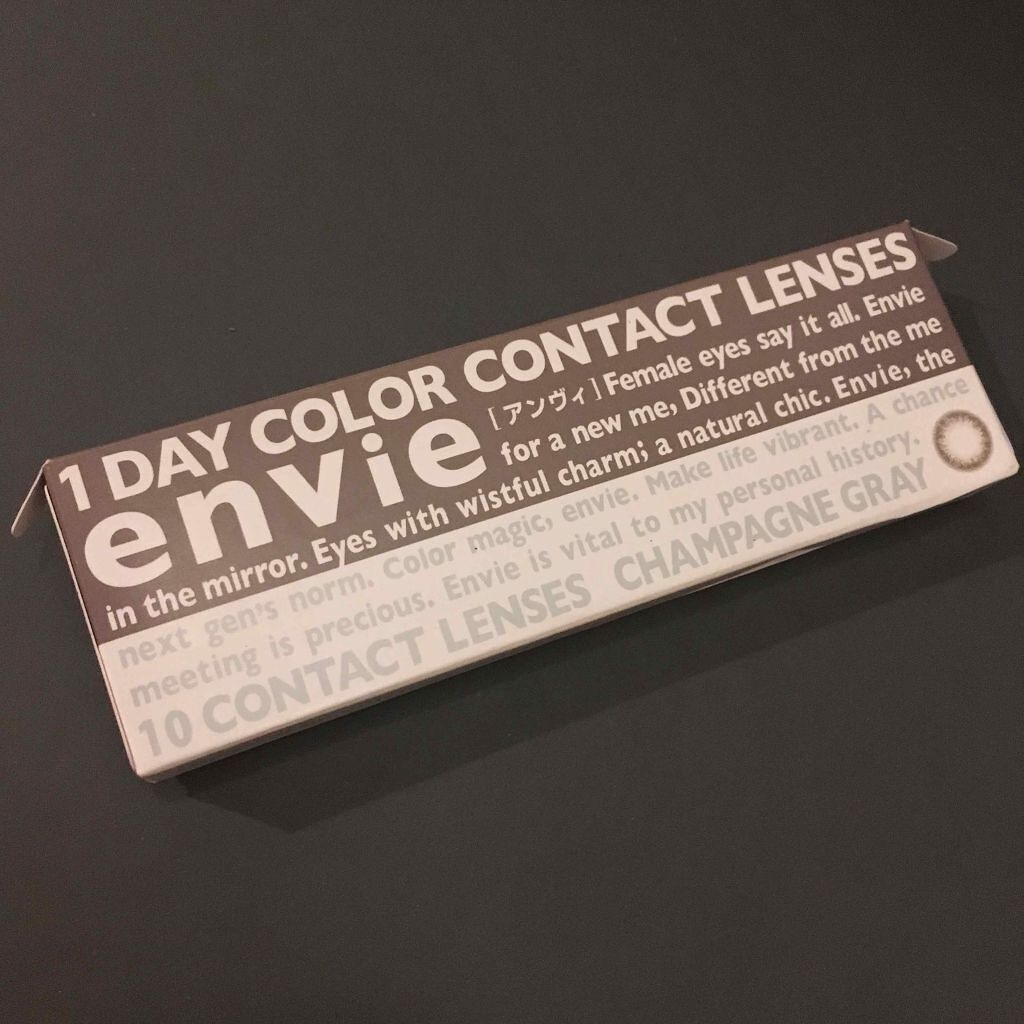 envie 1day/envie/ワンデー（１DAY）カラコンを使ったクチコミ（1枚目）