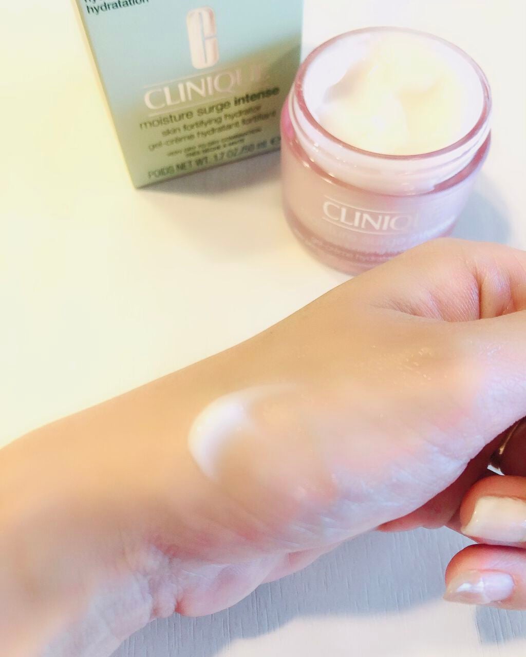 モイスチャー サージ インテンス/CLINIQUE/フェイスクリームを使ったクチコミ(2枚目)