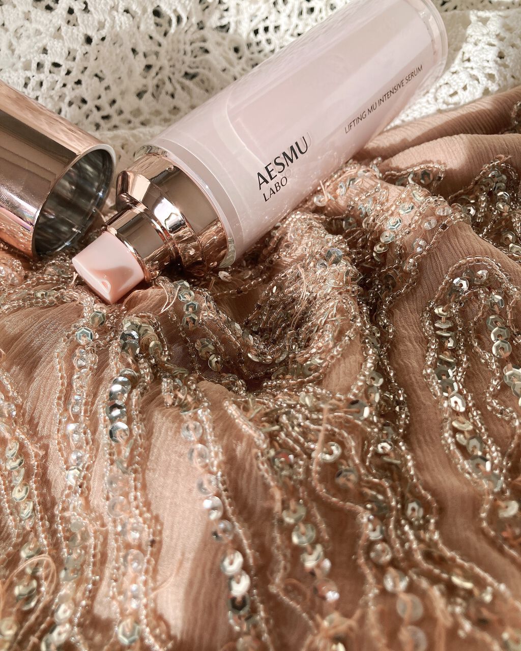 リフティングMU 集中美容液/AESMU LABO/美容液を使ったクチコミ（2枚目）