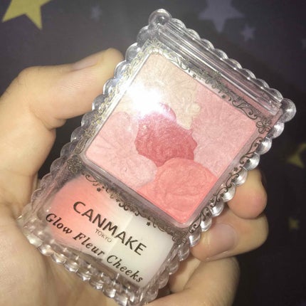 グロウフルールチークス/キャンメイク/パウダーチークを使ったクチコミ(1枚目)