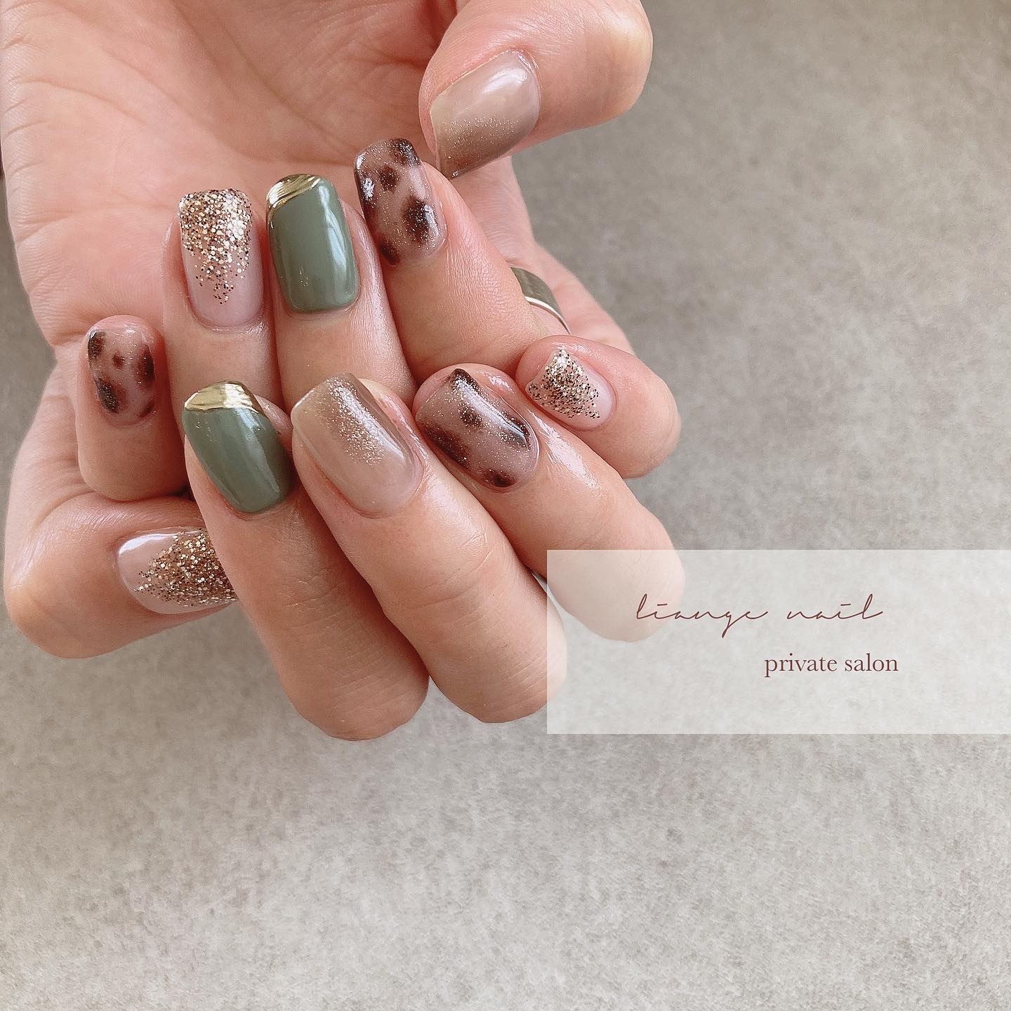 #リアンジェネイル,#柏ネイル,#ネイル,#ニュアンスネイル,#大人ニュアンスネイル,#秋ネイル,#冬ネイル,#ミラーネイルのネイルデザイン