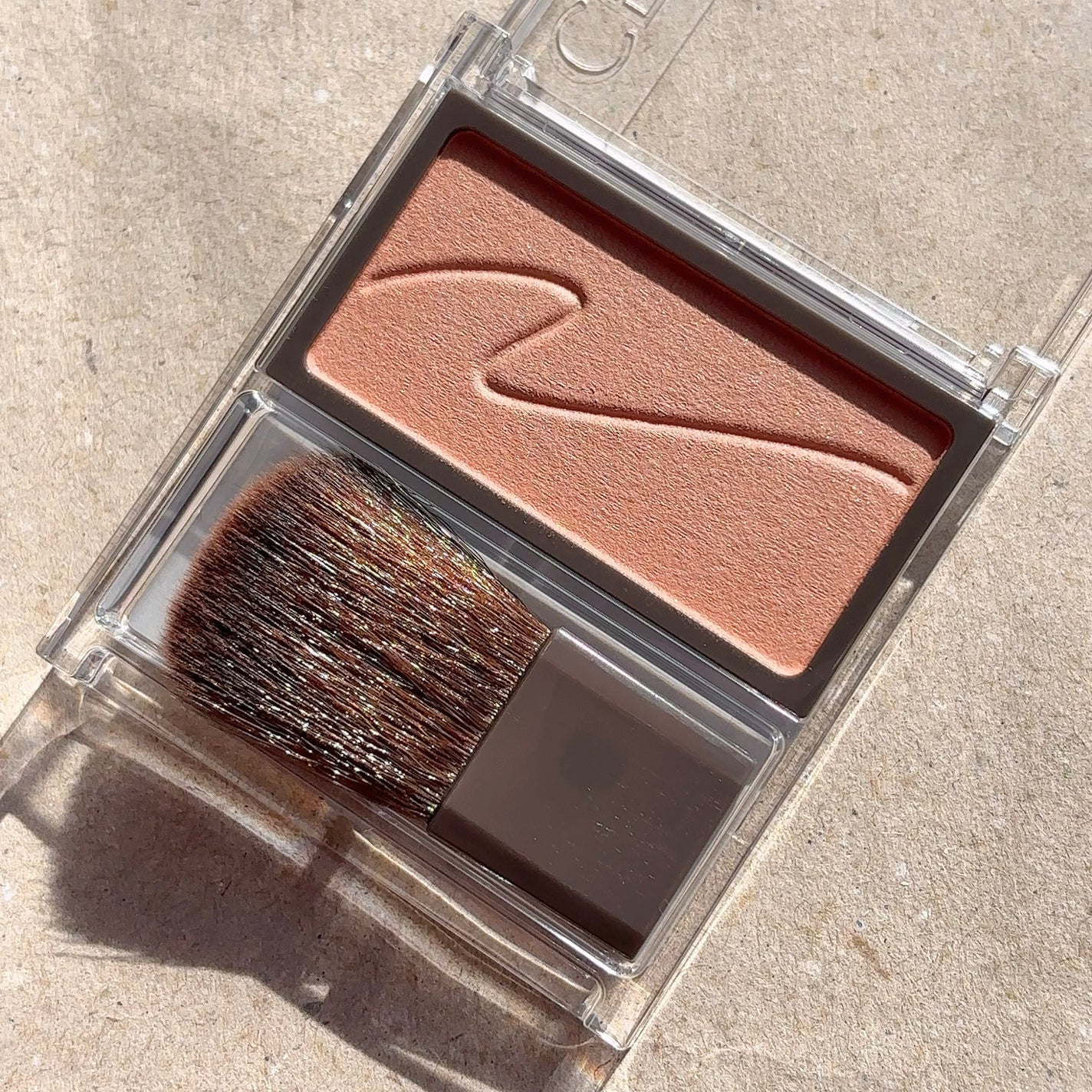 チークブラッシュ/CEZANNE/パウダーチークを使ったクチコミ(2枚目)