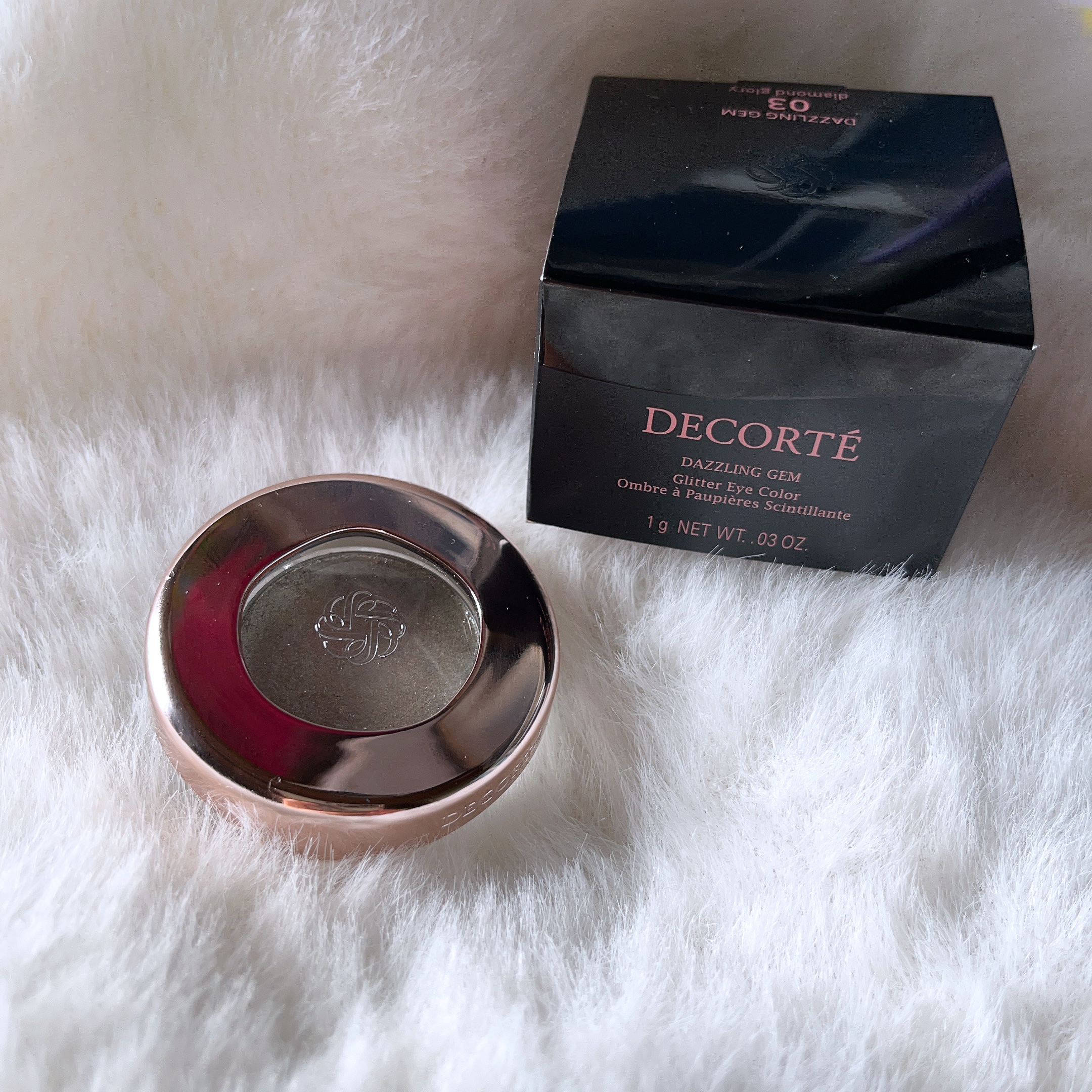ダズリング ジェム 03 diamond glory/DECORTÉ/単色アイシャドウを使ったクチコミ（1枚目）