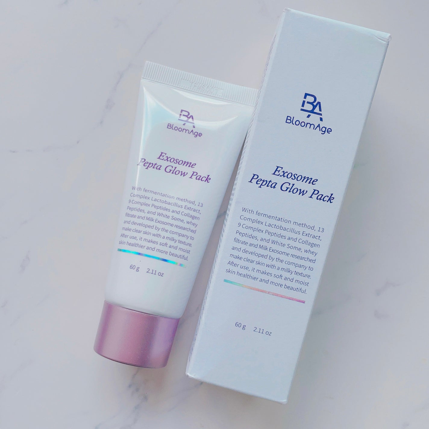 エクソソーム ペプチド グロウ パック/BloomAge/美容液を使ったクチコミ(1枚目)