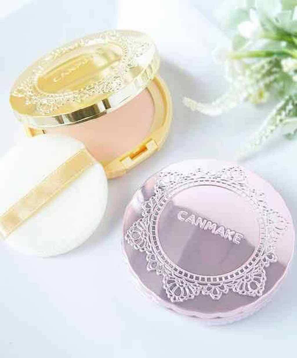 【旧品】マシュマロフィニッシュパウダー/キャンメイク/プレストパウダーを使ったクチコミ(2枚目)