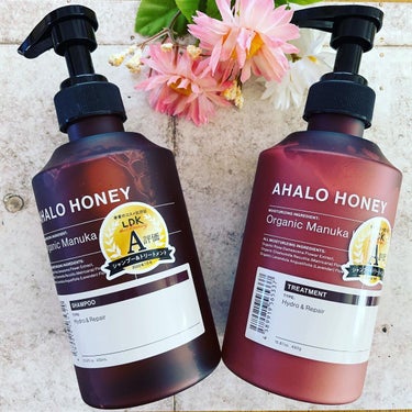 ハイドロ＆リペア ジェントル ヘアシャンプー／トリートメント トリートメント本体 450ml/AHALO HONEY/シャンプー・コンディショナーを使ったクチコミ（1枚目）