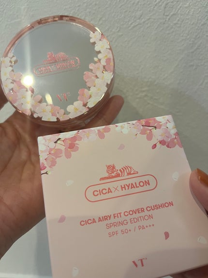 CICA エアリーフィットカバークッション/VT/クッションファンデーションを使ったクチコミ(1枚目)