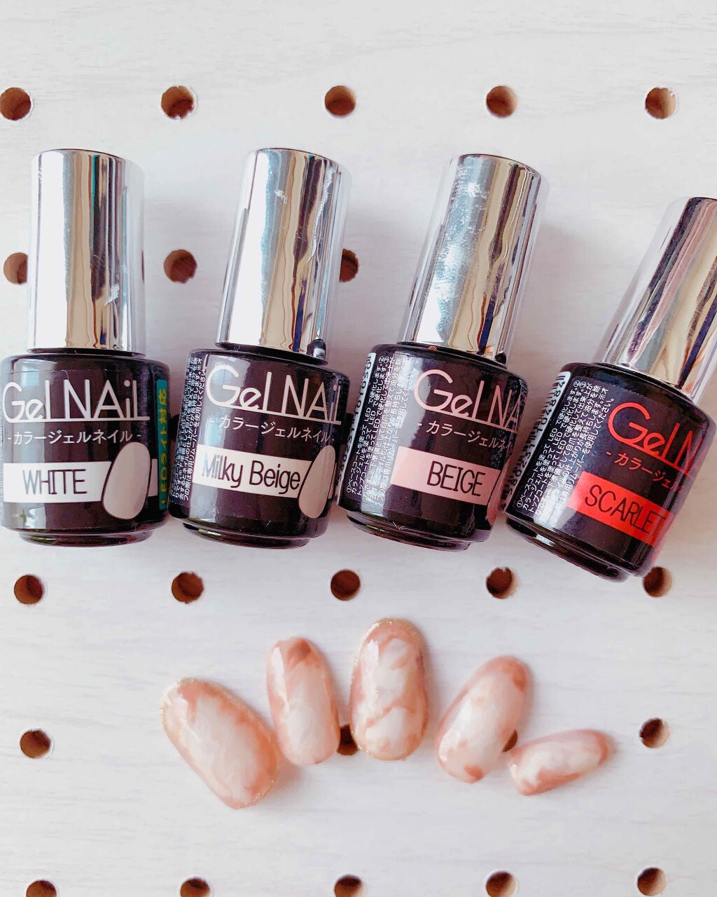 ジェルネイル(ライト対応)/セリア/ジェルネイルを使ったクチコミ(2枚目)