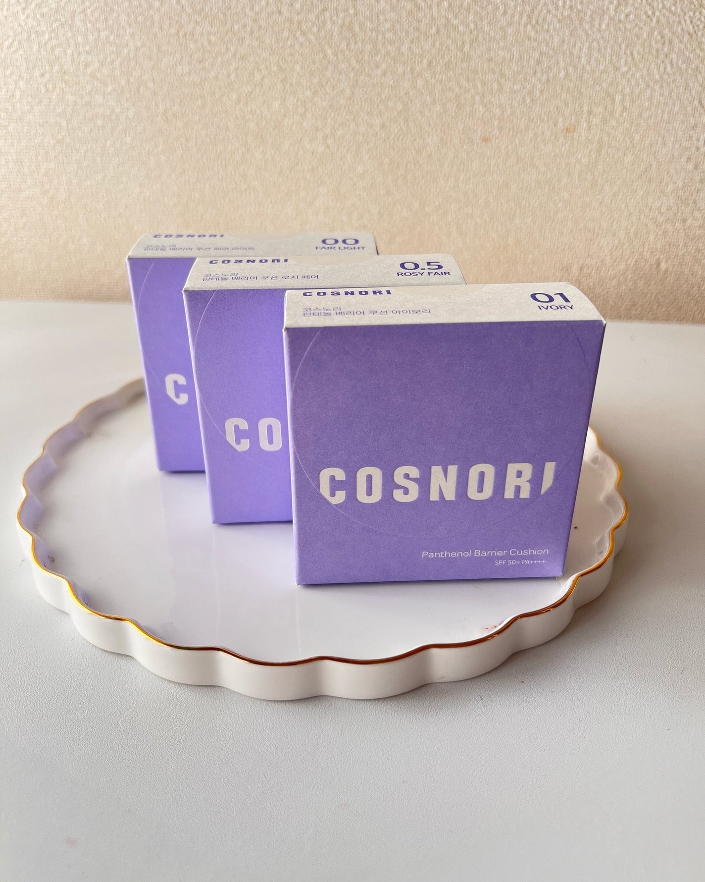 パンテノールバリアクッション/COSNORI/クッションファンデーションを使ったクチコミ(8枚目)