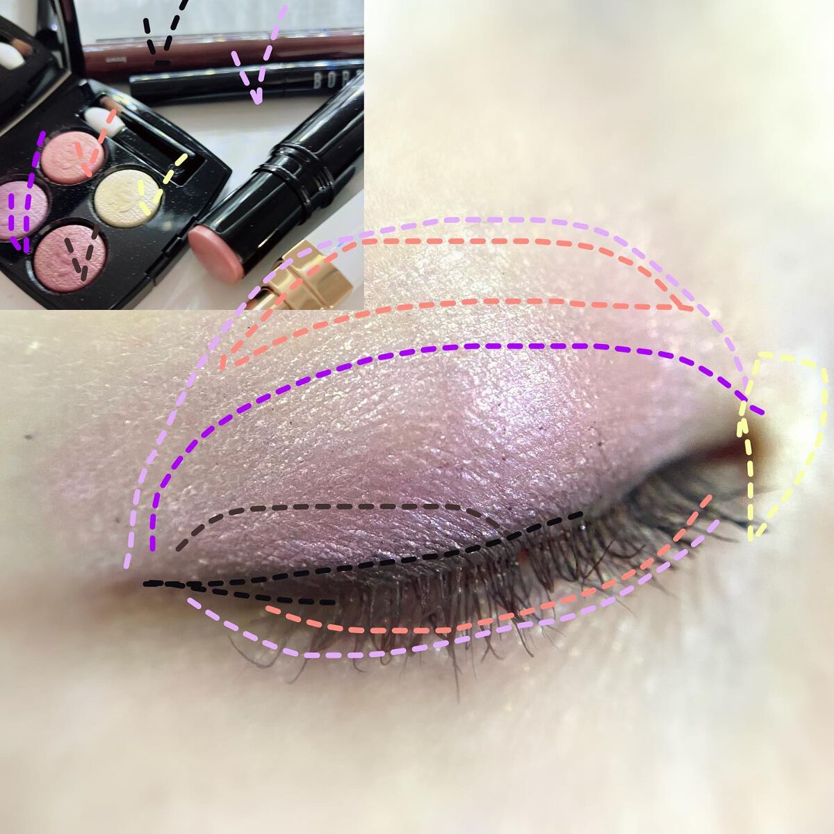 レ キャトル オンブル/CHANEL/アイシャドウパレットを使ったクチコミ（3枚目）