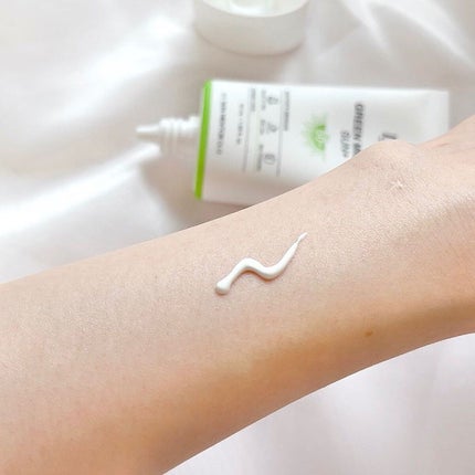 グリーンマイルドアップサンプラス/Dr.G/日焼け止めクリームを使ったクチコミ(3枚目)