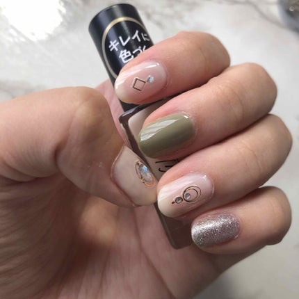 サンリオネイル/DAISO/マニキュアを使ったクチコミ(2枚目)