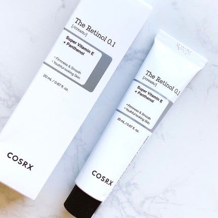 RXザ・レチノール0.1クリーム/COSRX/フェイスクリームを使ったクチコミ(3枚目)