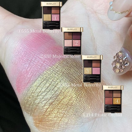 オンブル ジェ/GUERLAIN/アイシャドウパレットを使ったクチコミ(5枚目)