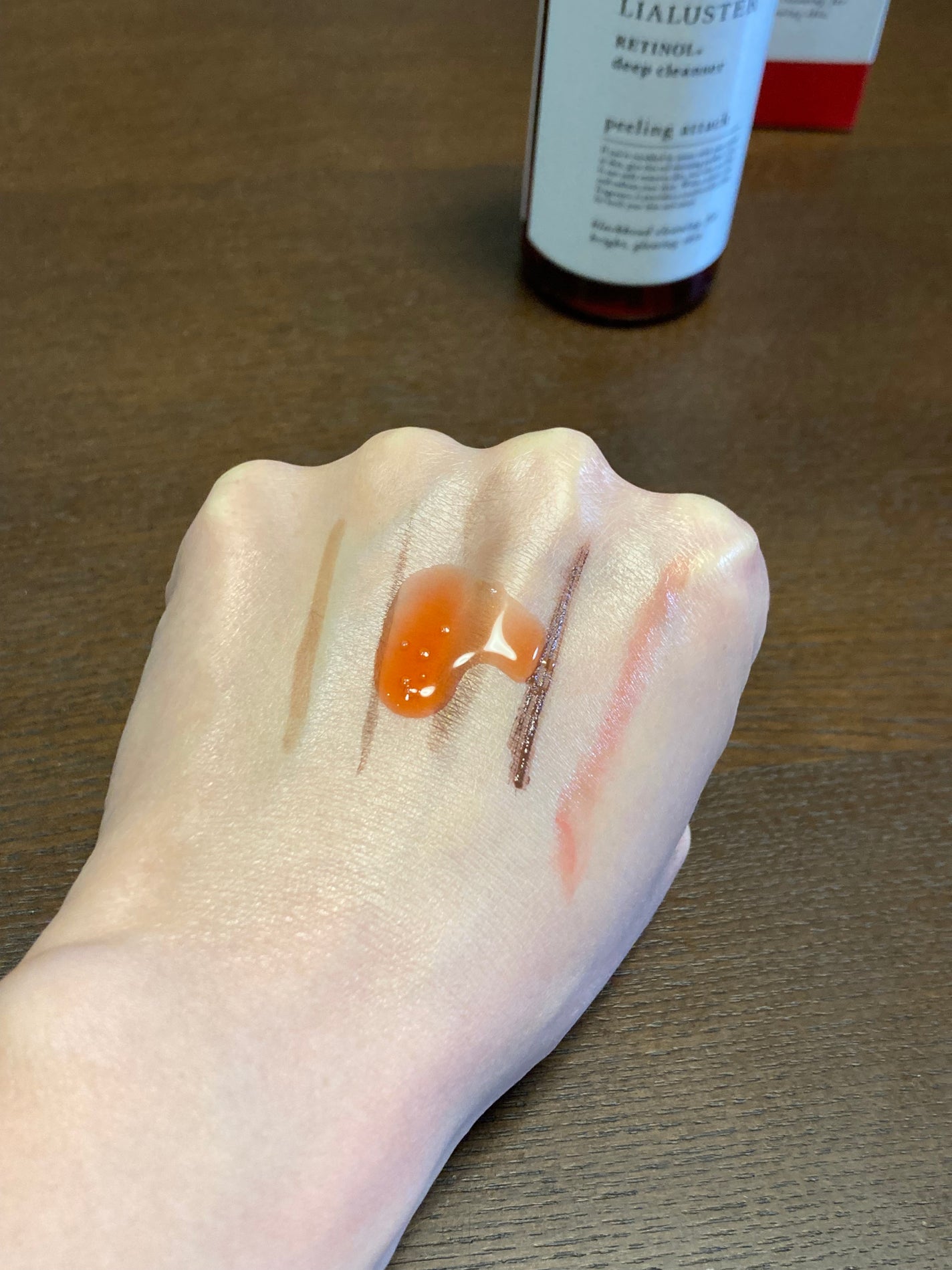 レチノールディープクレンザー/LIALUSTER/その他洗顔料を使ったクチコミ(3枚目)