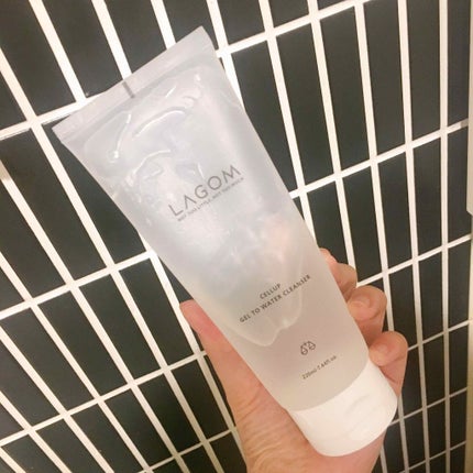 ラゴム ジェルトゥウォーター クレンザー(朝用洗顔)/LAGOM /その他洗顔料を使ったクチコミ(1枚目)