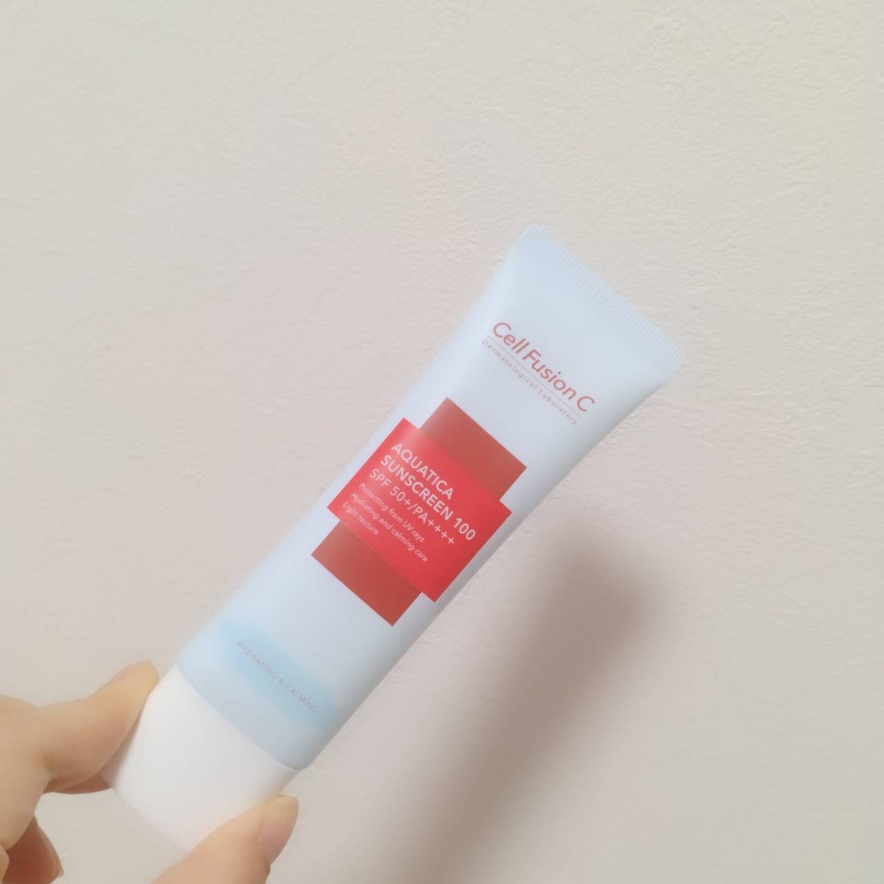 アクアティカサンスクリーン100/Cell Fusion C(セルフュージョンシー)/日焼け止めクリームを使ったクチコミ（1枚目）