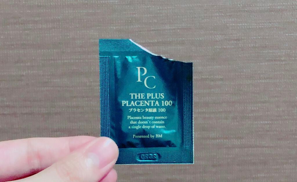 【馬プラセンタ原液100】プラセンタ原液100美容液 パウチ 1ml (馬プラセンタ)/パーフェクトC/美容液を使ったクチコミ(1枚目)