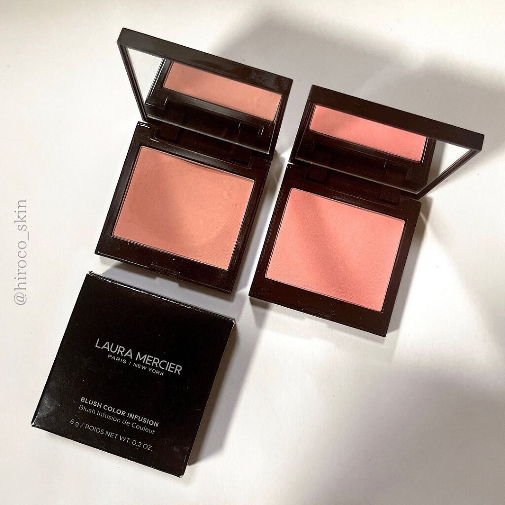 ブラッシュ カラー インフュージョン/ローラ メルシエ/パウダーチークを使ったクチコミ(7枚目)