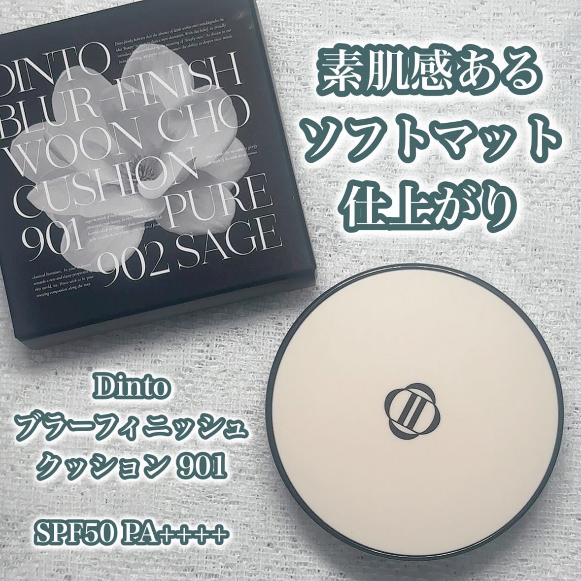 ブラーフィニッシュ雲楚クッション/Dinto/クッションファンデーションを使ったクチコミ(1枚目)