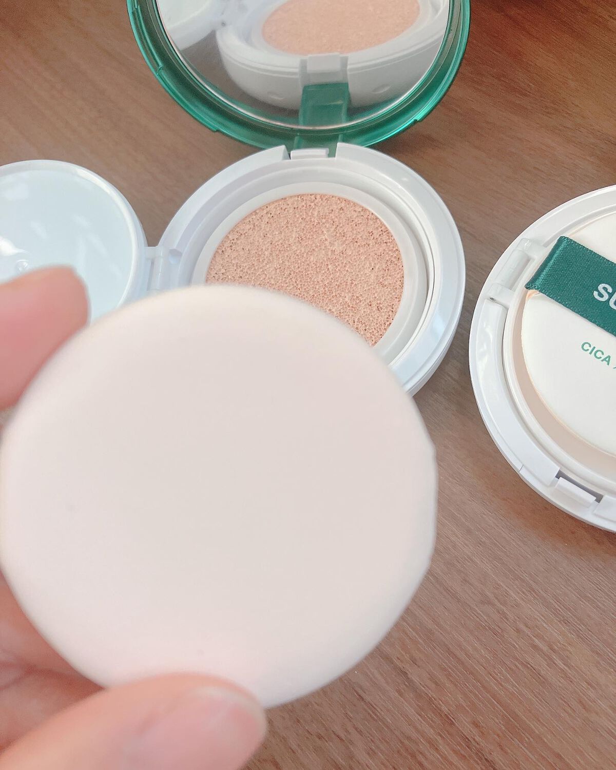 スーパーシカクッション/MEDICUBE/クッションファンデーションを使ったクチコミ(4枚目)