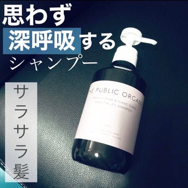 スーパーポジティブ シャンプー DRS／ヘア トリートメント DRS シャンプー500ml/THE PUBLIC ORGANIC/シャンプー・コンディショナーを使ったクチコミ（1枚目）