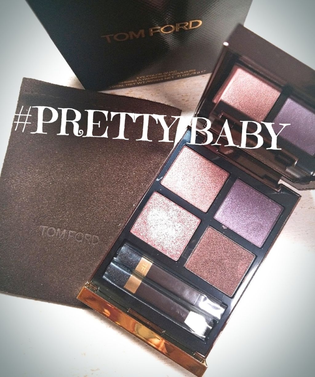 アイ カラー クォード/TOM FORD BEAUTY/アイシャドウパレットを使ったクチコミ(1枚目)