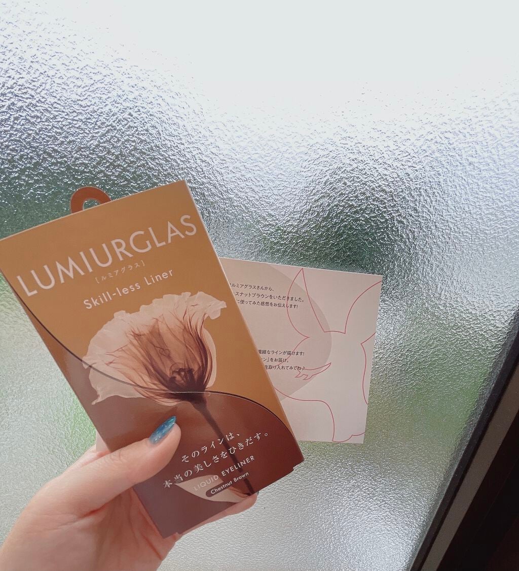 スキルレスライナー/LUMIURGLAS/リキッドアイライナーを使ったクチコミ(1枚目)