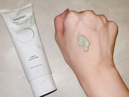 緑豆弱酸性クレンジング/beplain/クレンジングクリームを使ったクチコミ(2枚目)