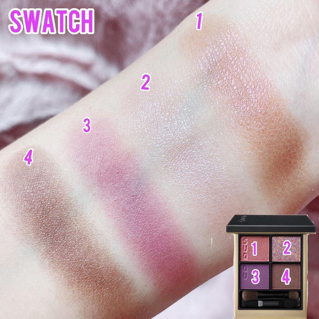 シグニチャー カラー アイズ/SUQQU/アイシャドウパレットを使ったクチコミ（2枚目）