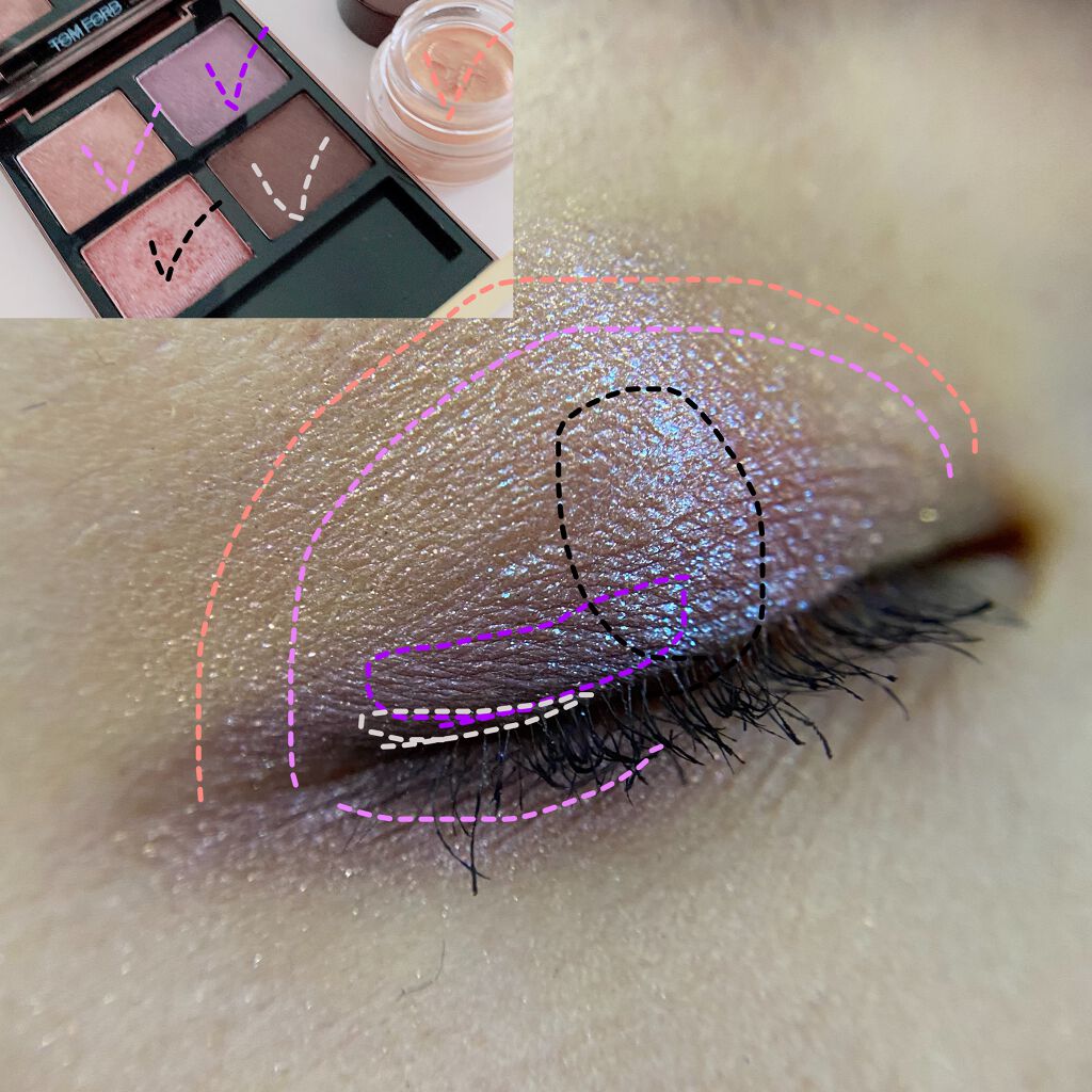 アイ カラー クォード/TOM FORD BEAUTY/アイシャドウパレットを使ったクチコミ(5枚目)