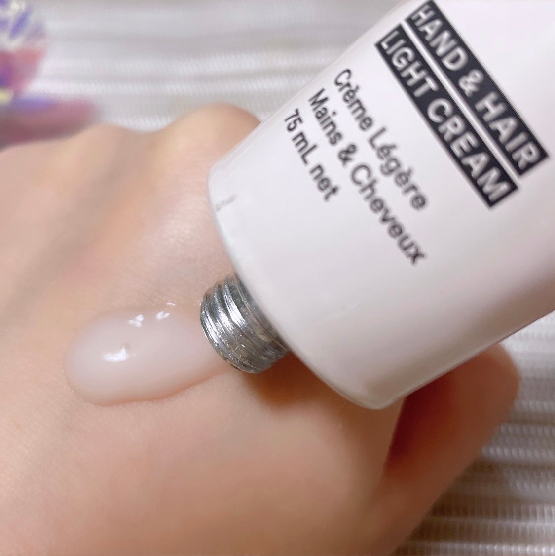 ハンド&ヘア ライトセラム/AUTHENTIC BEAUTY CONCEPT/ハンドクリームを使ったクチコミ(2枚目)