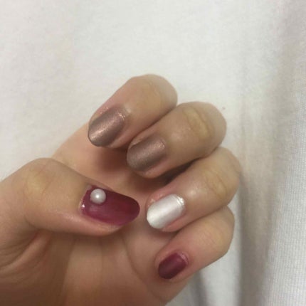 サンリオネイル/DAISO/マニキュアを使ったクチコミ(2枚目)