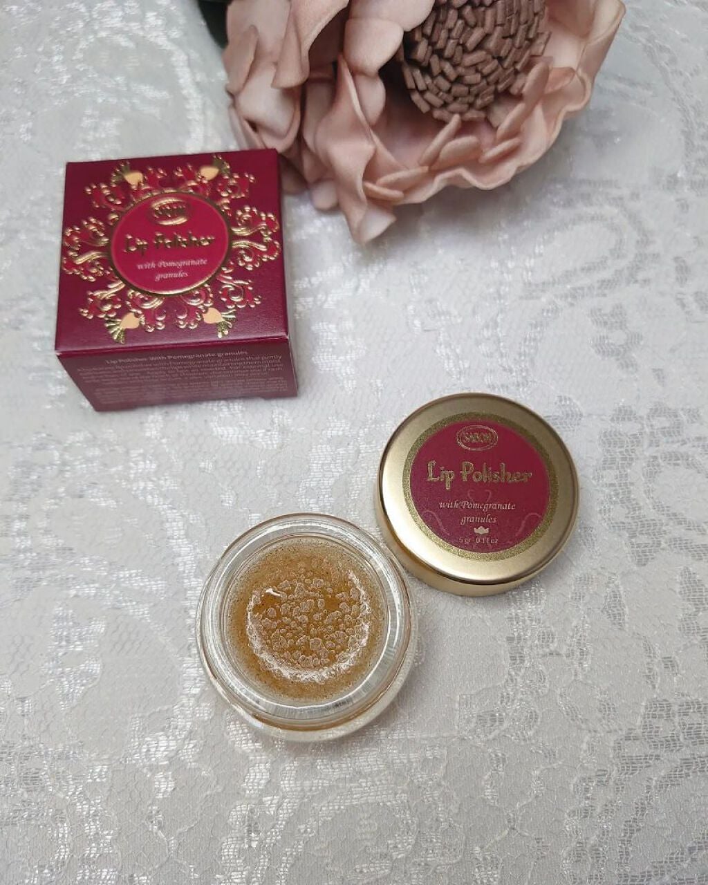 リップポリッシャー/SABON/リップスクラブを使ったクチコミ(2枚目)