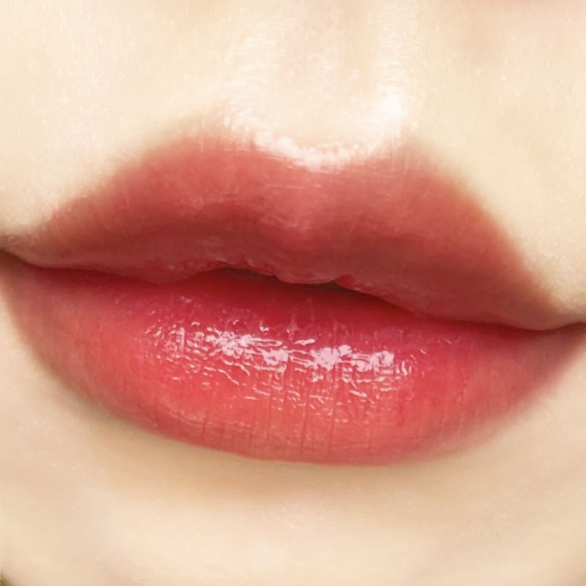 クチュールリップ ティントシャイン ナティ/espoir/リップティントを使ったクチコミ（3枚目）