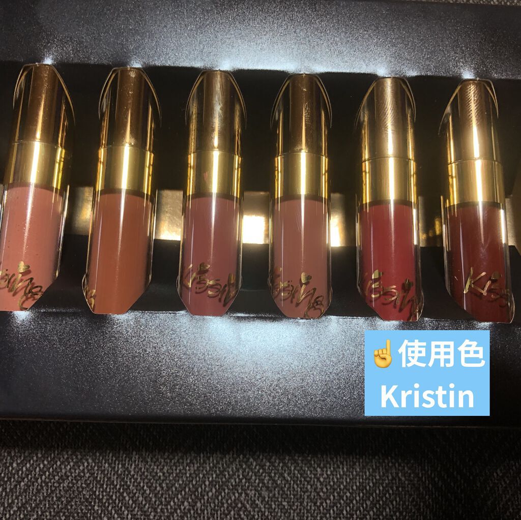 Matte Liquid Lip Stick 6pcs/set/Beauty glazed/口紅を使ったクチコミ（2枚目）