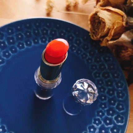 ラスティンググロスリップ/CEZANNE/口紅を使ったクチコミ(2枚目)