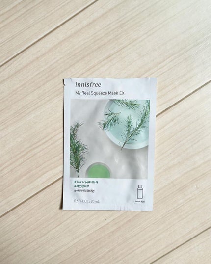 マイリアル スクイーズ マスクシート/innisfree/シートマスク・パックを使ったクチコミ(1枚目)