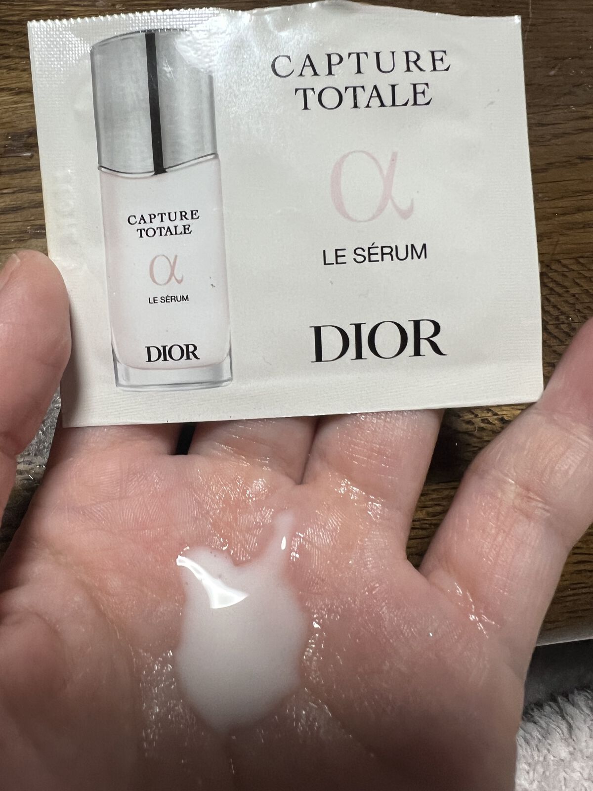 【旧】カプチュール トータル ル セラム/Dior/美容液を使ったクチコミ（2枚目）