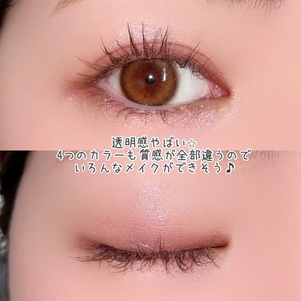 ベージュトーンアイシャドウ/CEZANNE/アイシャドウパレットを使ったクチコミ(4枚目)